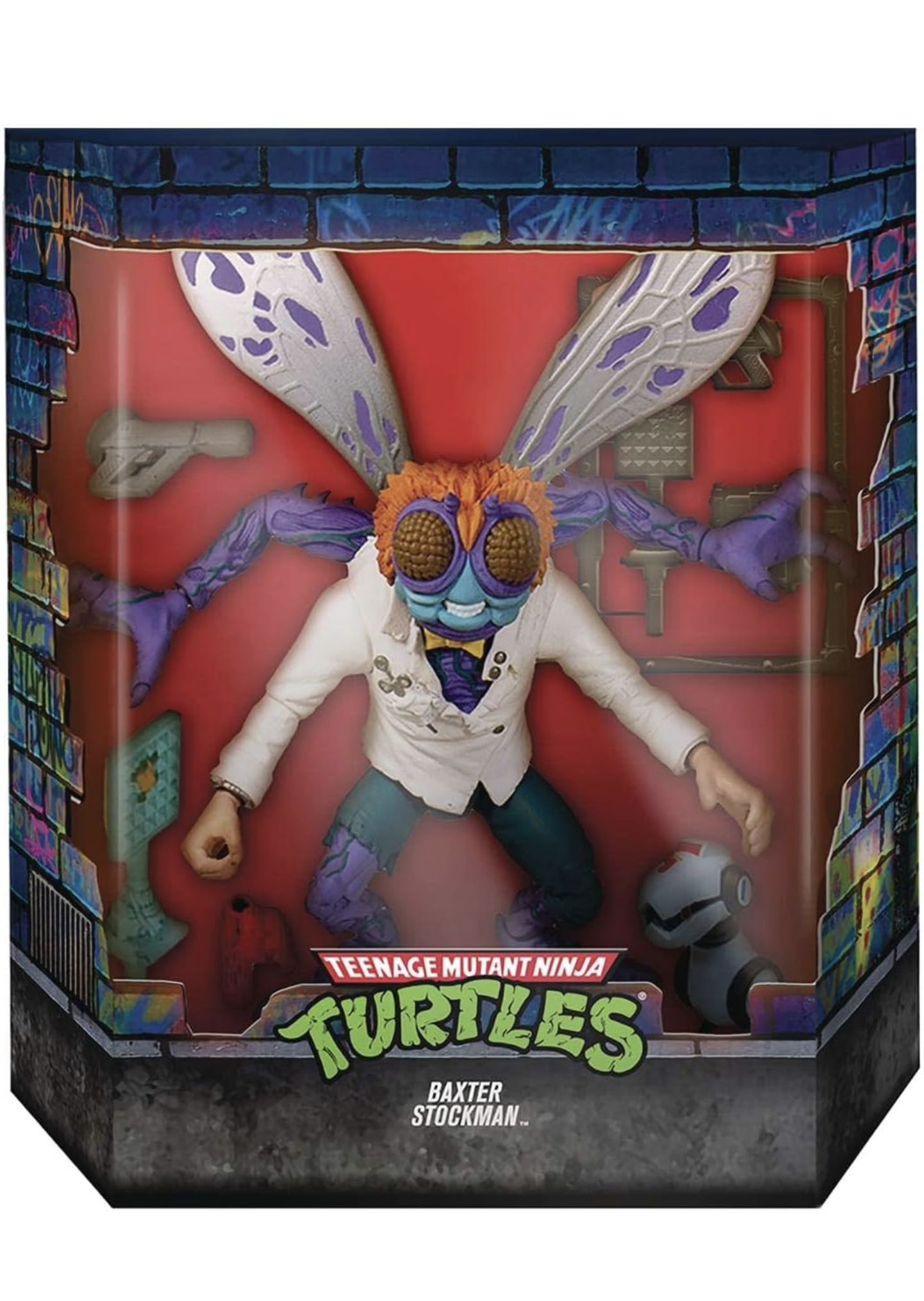 Baxter Stockman Super 7 Ultimate TMNT Teenage Mutant Ninja Turtles