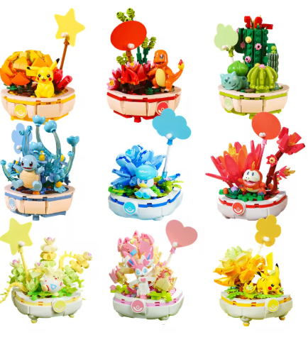 Pokemon Keeppley Bonsai Buildling Blocks