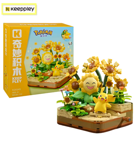 Pokemon Keeppley Outdoors Building Block Sets
