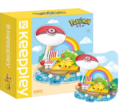 Pokemon Keeppley Beach Party Set