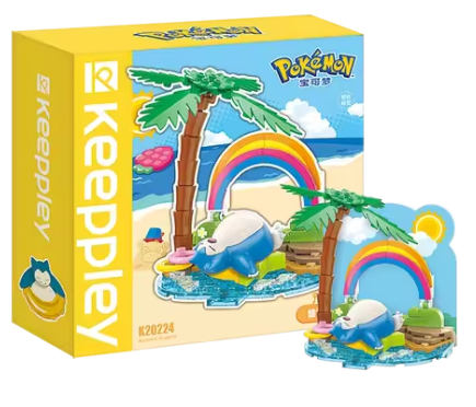 Pokemon Keeppley Beach Party Set