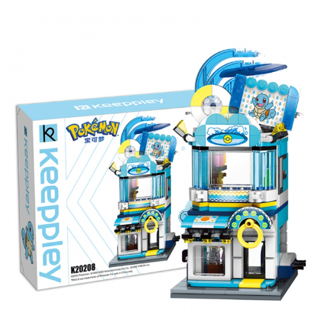 Pokemon Keeppley Claw Crane Game Shop Building Bricks
