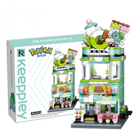 Pokemon Keeppley Claw Crane Game Shop Building Bricks