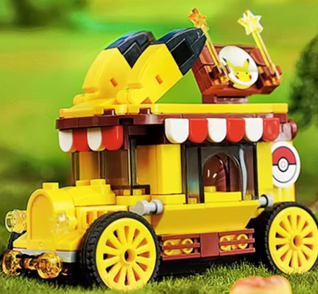 Pokemon Keeppley Vehicle Series 1