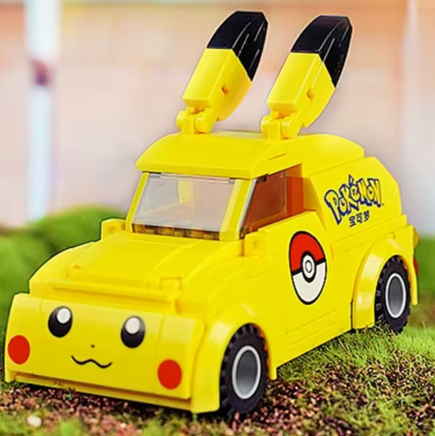 Pokemon Keeppley Vehicle Series 1