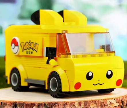 Pokemon Keeppley Vehicle Series 1