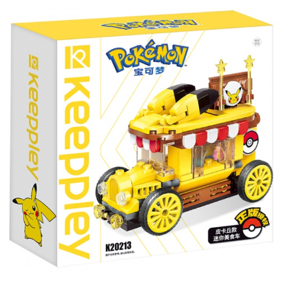 Pokemon Keeppley Vehicle Series 1