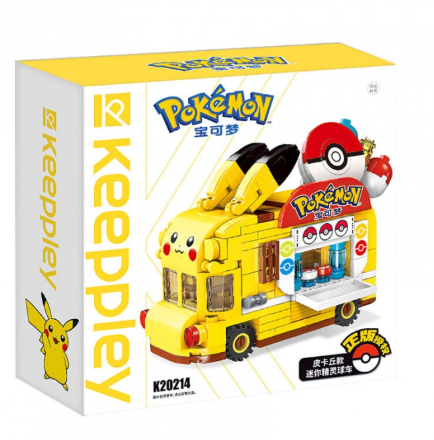 Pokemon Keeppley Vehicle Series 1