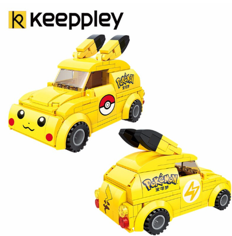 Pokemon Keeppley Vehicle Series 1