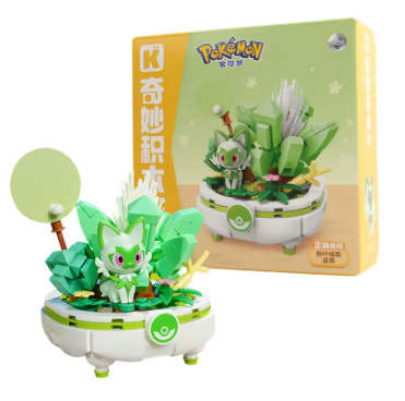Pokemon Keeppley Bonsai Buildling Blocks
