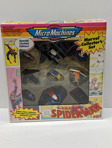 1993 Micro Machines Spider-Man Super Hero Vehicle Collectors Set Complete Sealed 1D