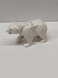 LEGO Animal Land 60036 60062 60194 Wildlife Zoo - Polar Bear White - Minifigure 1D
