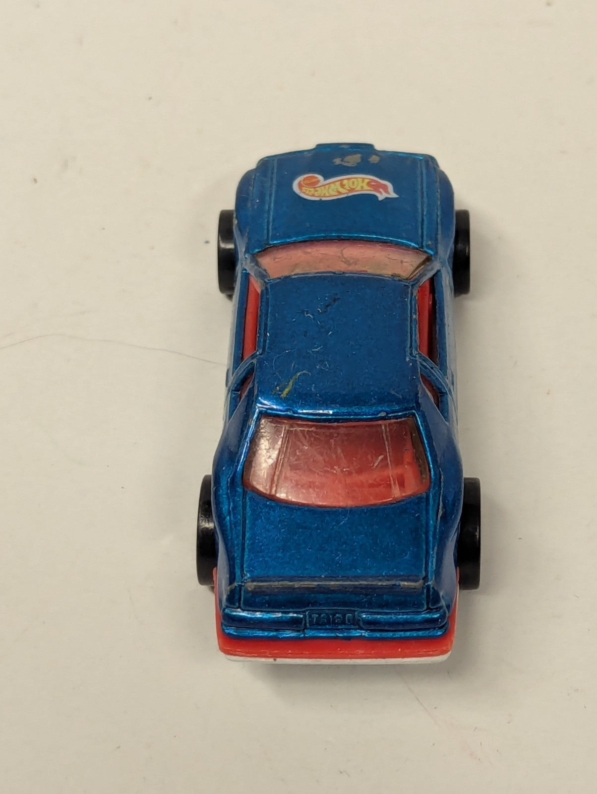 1983 Hot Wheels - THUNDER BURNER - Vintage Diecast 1/64 - Red White and Blue
