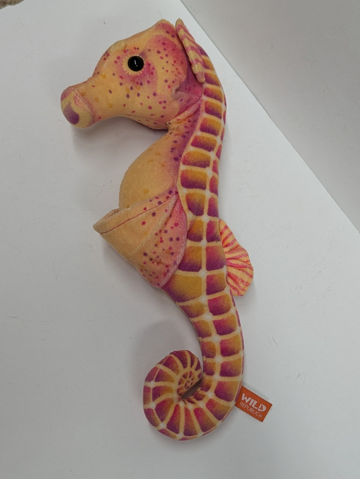 Wild Republic Seahorse With Babies Plush Realistic Stuffed Animal Toy 12" 