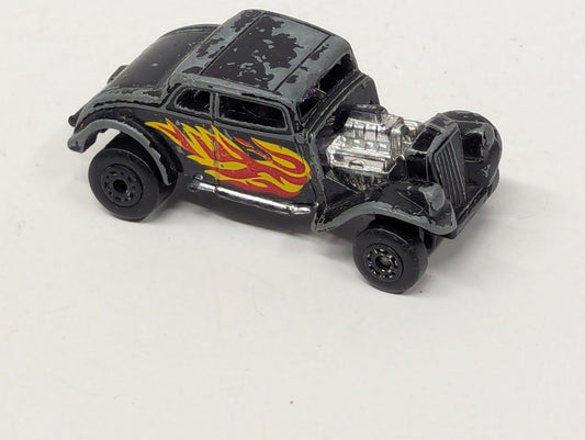 Vintage Collectible 1982 Matchbox Cereal Prize '33 Willy's Street Rod 1:50 Black