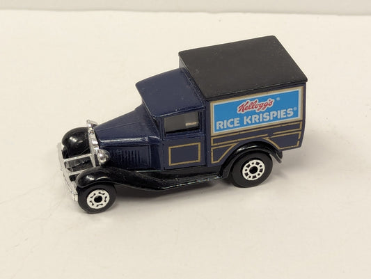 VINTAGE HOTWHEELS 1979 Model A Ford Kellog's Rice Krispies Blue Truck