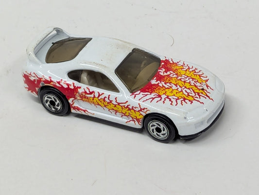  Vintage Matchbox 1994 Toyota Supra Turbo White Diecast Car 1:64