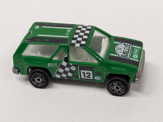 NOVACAR 107 NISSAN PATHFINDER Rallye #12 Star 4 X 4 Green Toy Car
