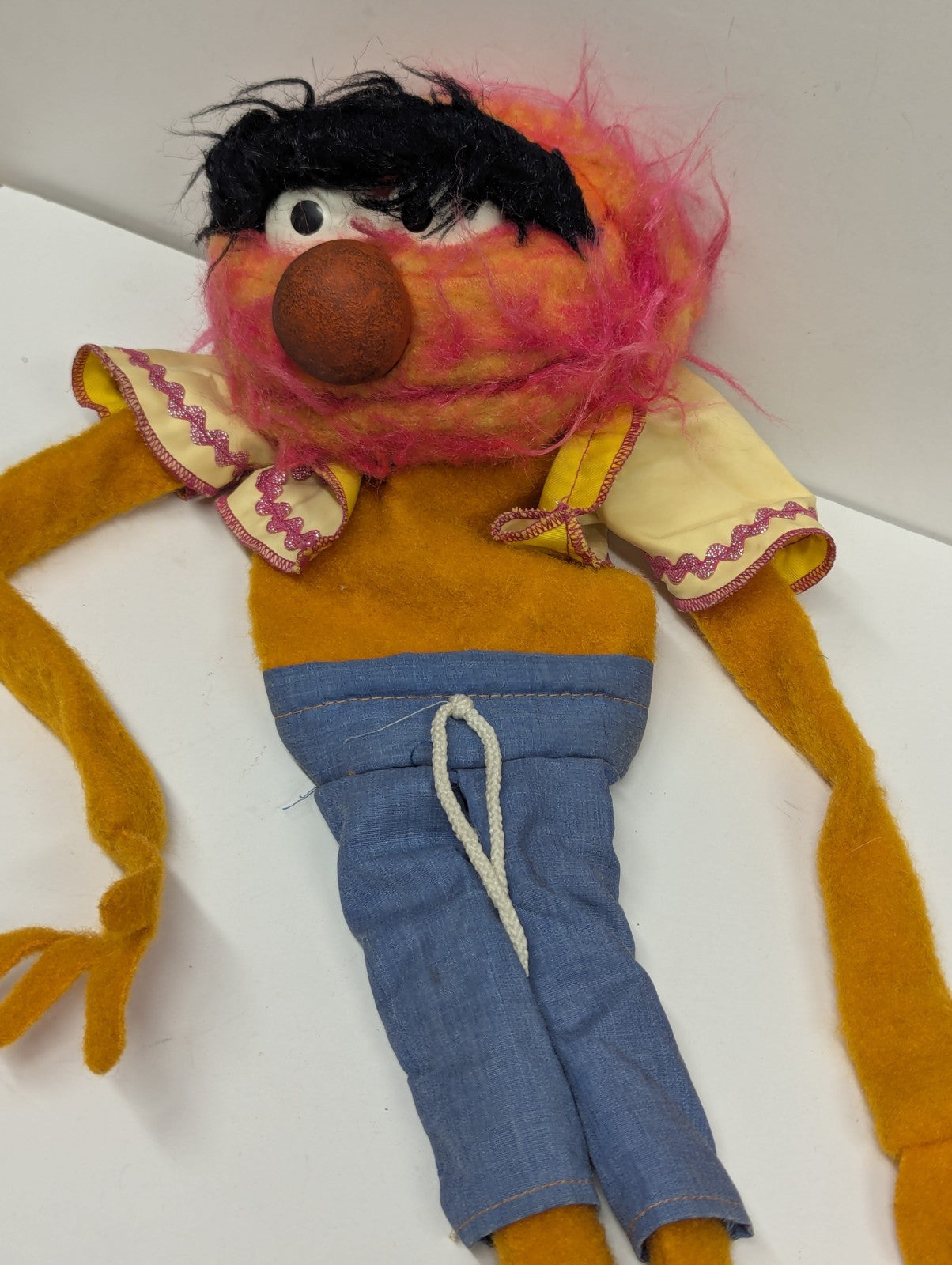 1978 Fisher Price Jim Henson The Muppets Animal Drummer 26" Hand Puppet #854