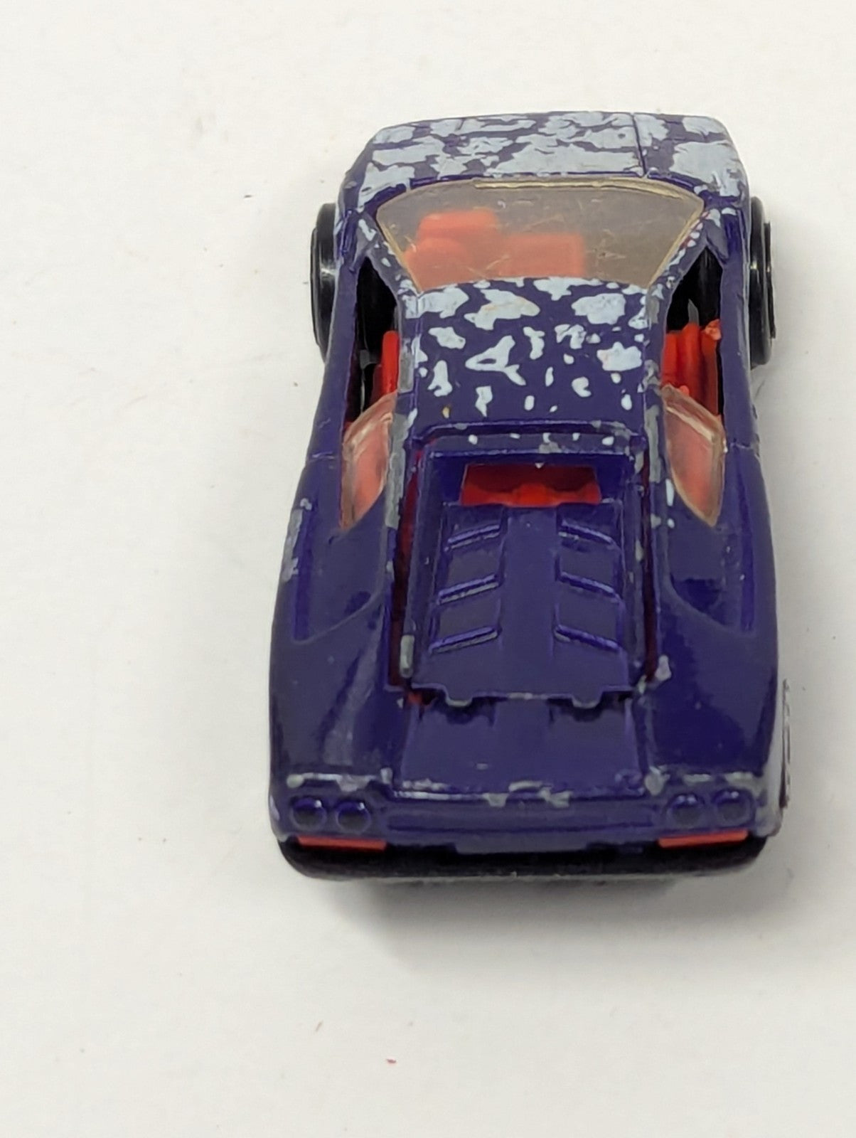 1991 Matchbox  Super Cars Lamborghini Diablo Blue-Purple