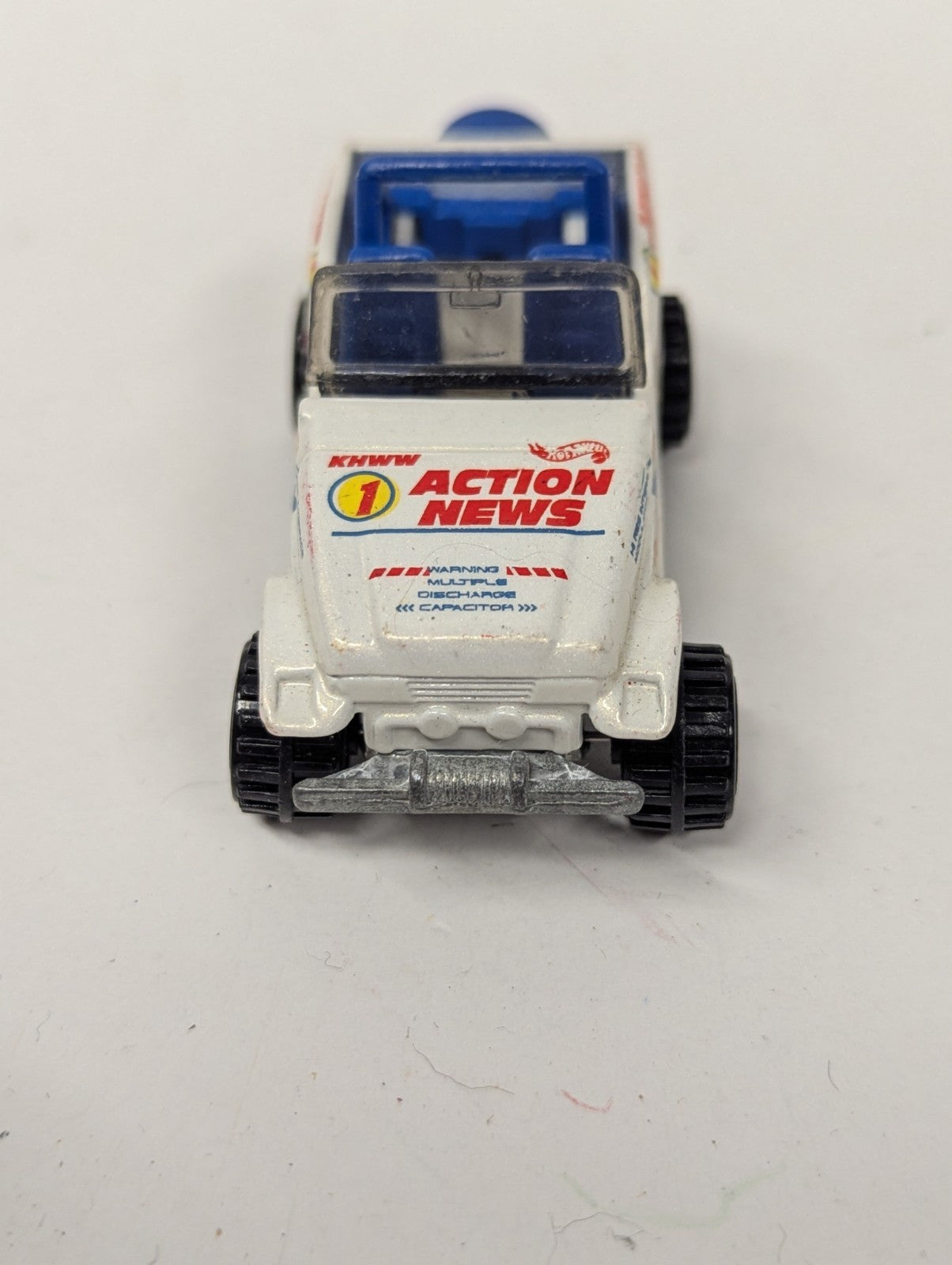 1990 HOT WHEELS KHWW ACTION NEWS JEEP OFF ROAD REPORTER 