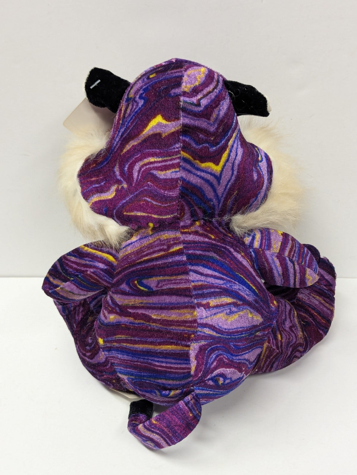 Vintage 2000 Fiesta Purple Lion Plush with Tag