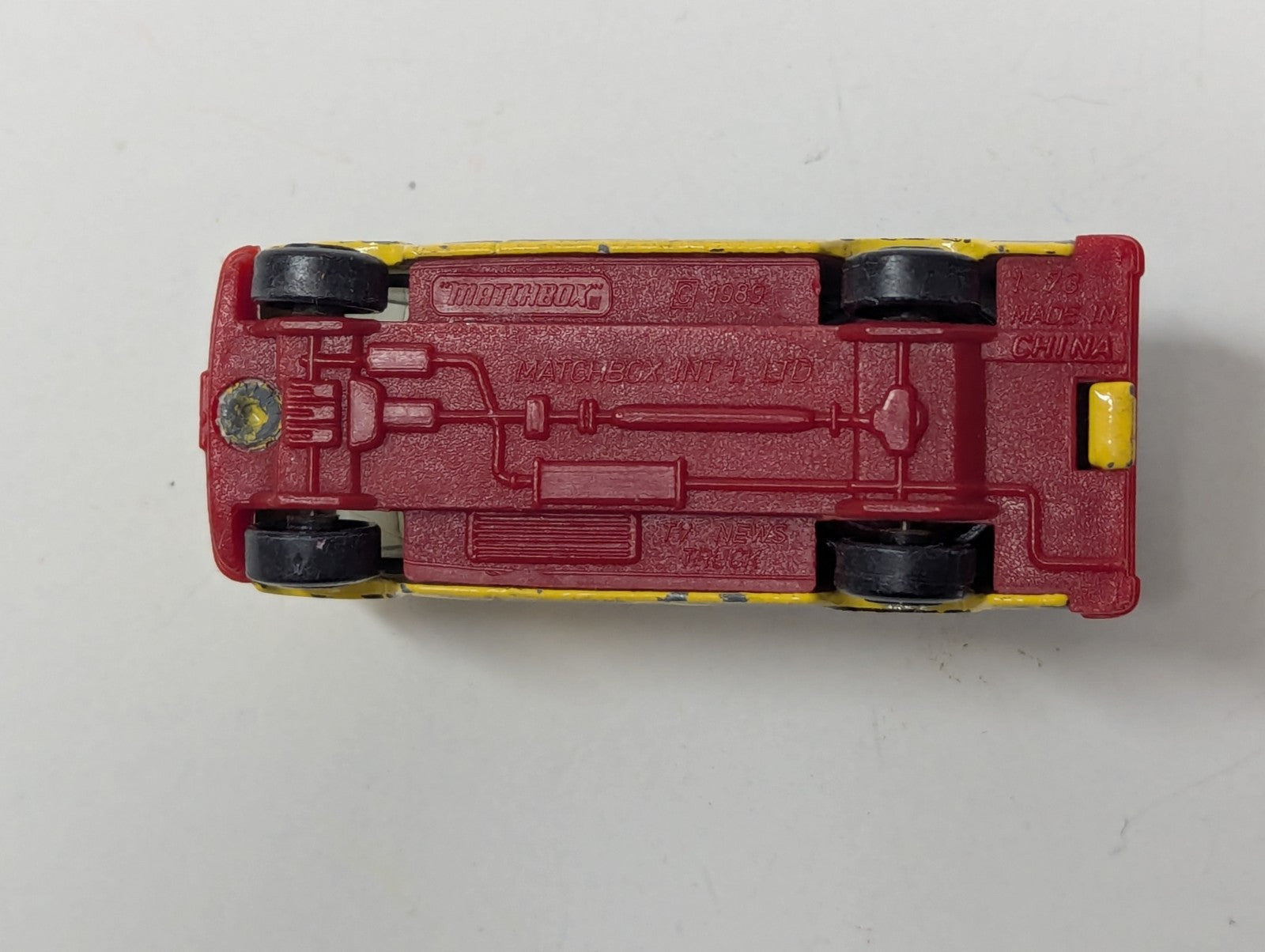1989 Matchbox Int'l Ltd Cable TV News Truck  1:73 Scale 