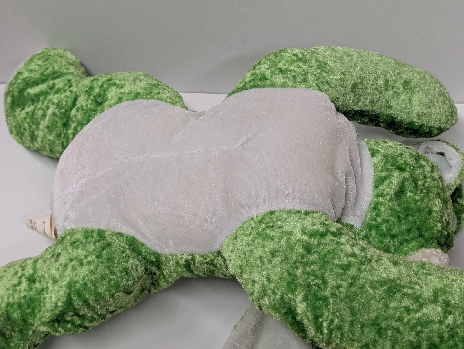 1997 16" Green Rabbit Plush By KELLY TOY NWT 