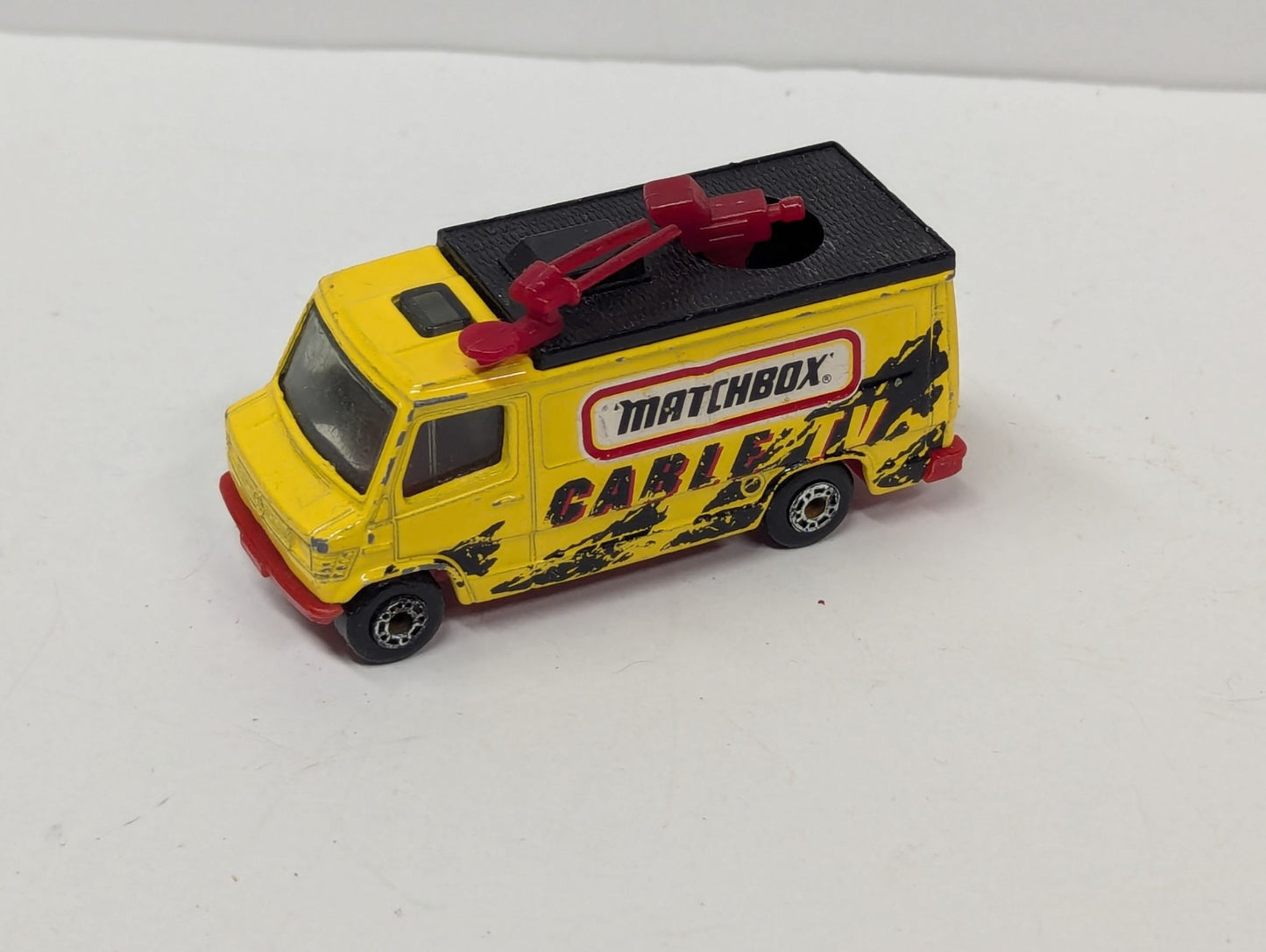 1989 Matchbox Int'l Ltd Cable TV News Truck  1:73 Scale 
