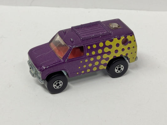 Vintage Hot Wheels 1997 Mainline #128 Baja Breaker Metalflake Purple w/ Yellow