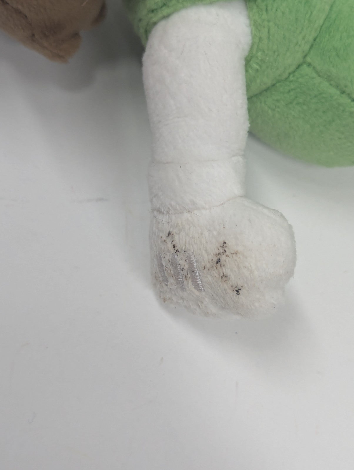 2012 Super Mario Bros Little Buddy Fire Flower Luigi Plush Nintendo 
