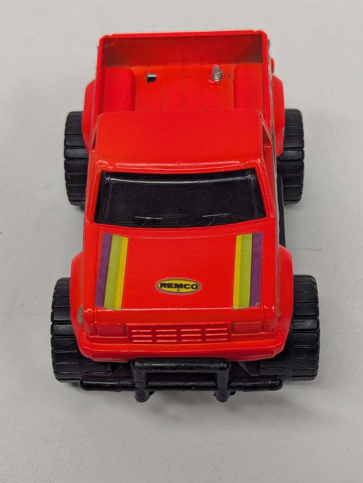 Remco 1987 4x4 Rally Race Pickup Truck 4" Scale Model STP Hedman Husler Hedders