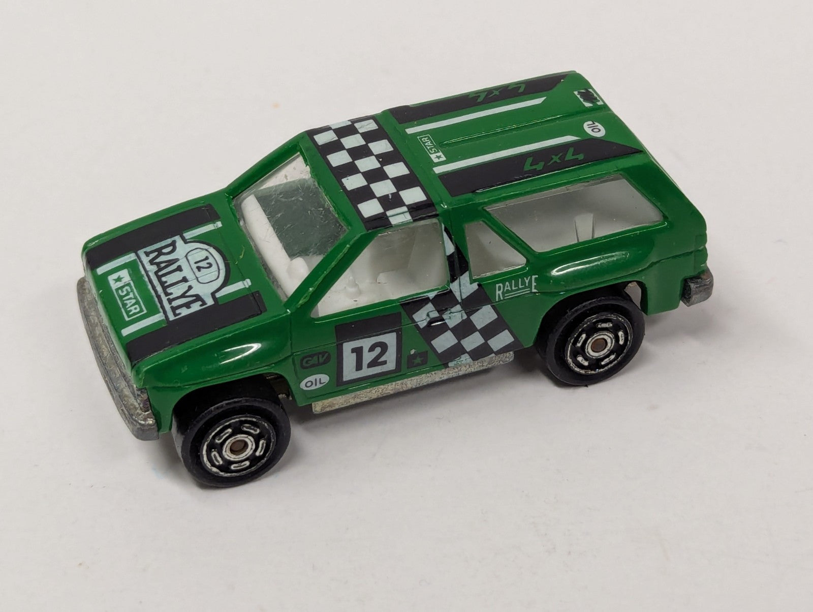 NOVACAR 107 NISSAN PATHFINDER Rallye #12 Star 4 X 4 Green Toy Car