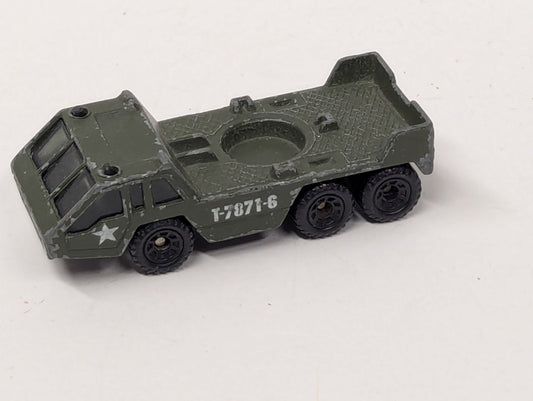 Vintage 1985 Matchbox Military Transporter Vehicle, Green, 1/64