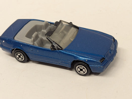 Hot Wheels Mercedes-Benz 500SL Convertible Blue 1996