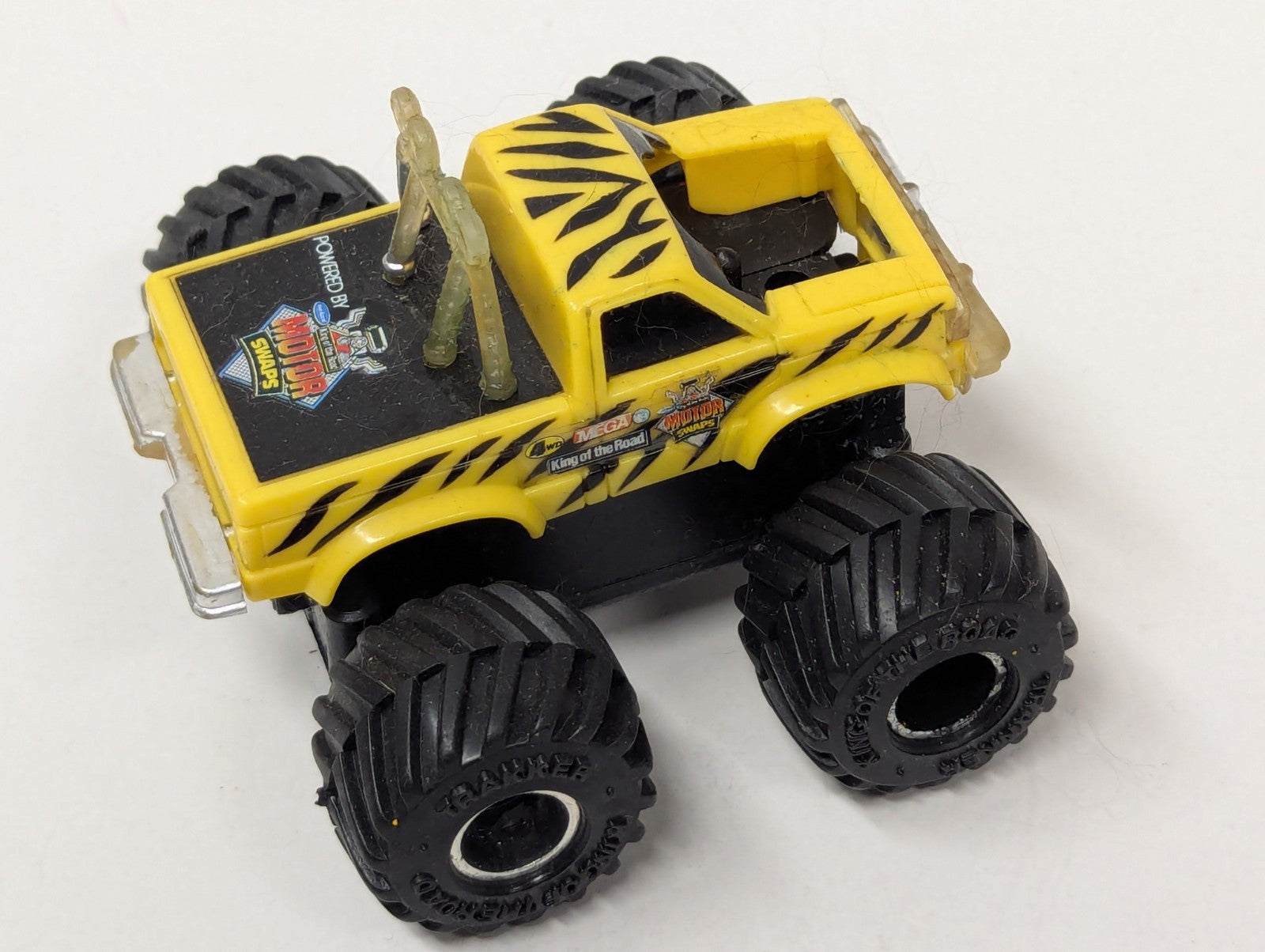 1989 Motor Swaps Monster Truck Yellow Toy Car