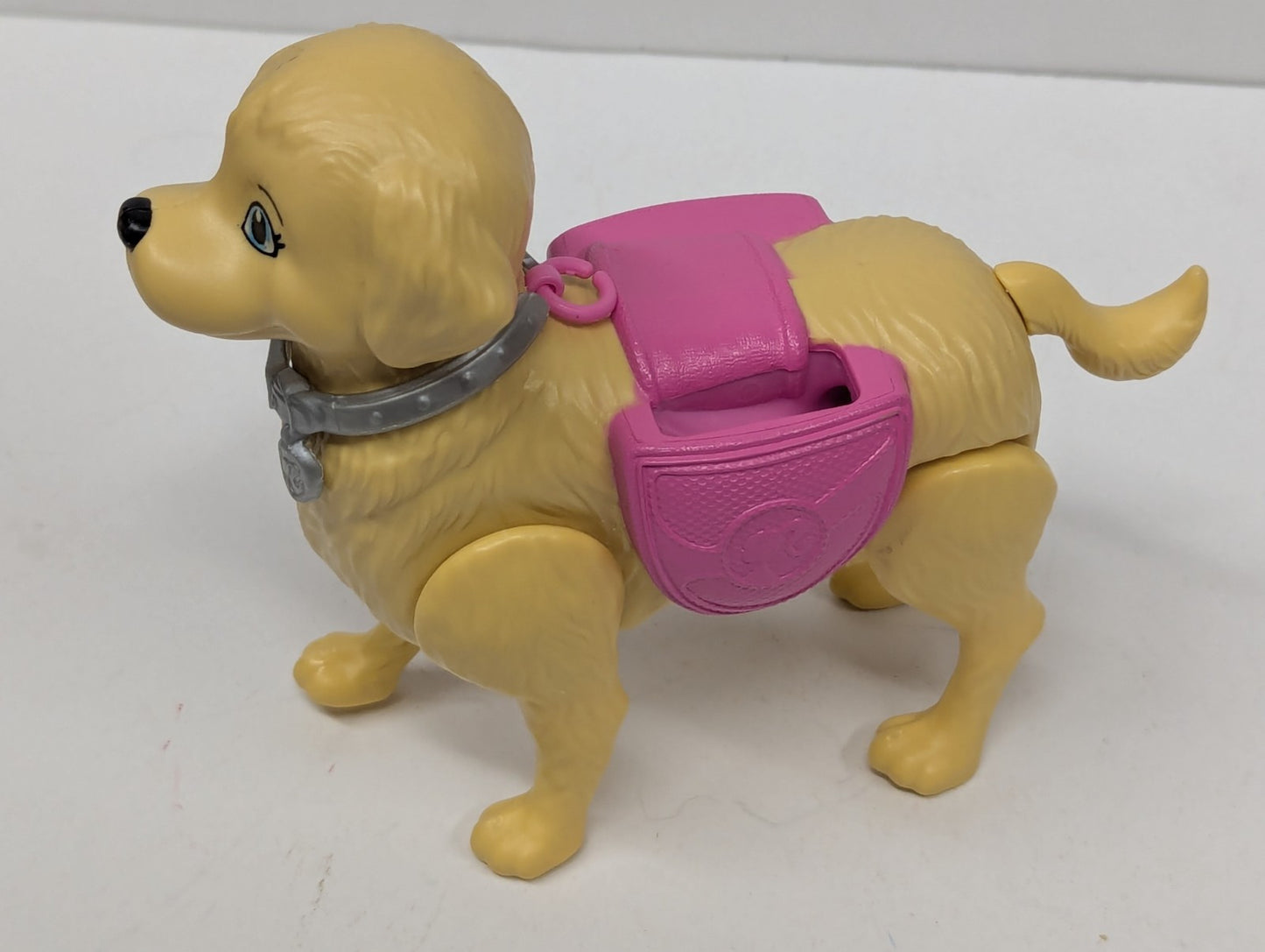 Barbie Golden Retriever Pet Dog - Wind Up Walk & Potty Pup - Mattel