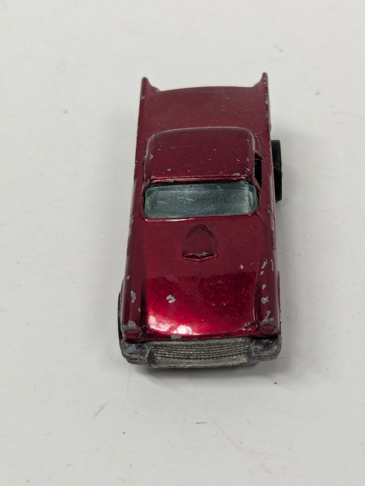 Vtg HOT WHEELS Metallic Red '57 T-BIRD - Hong Kong