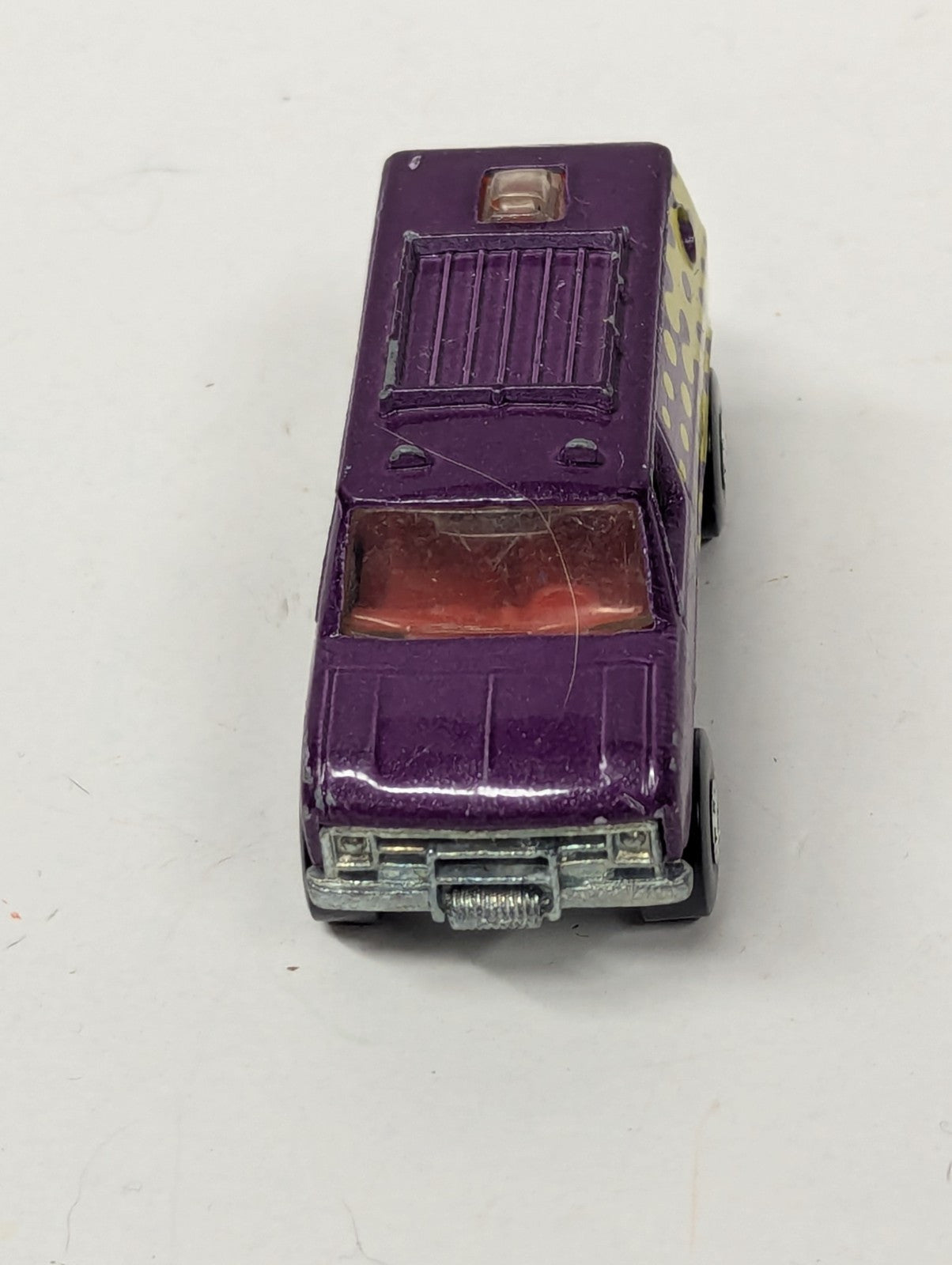 Vintage Hot Wheels 1997 Mainline #128 Baja Breaker Metalflake Purple w/ Yellow