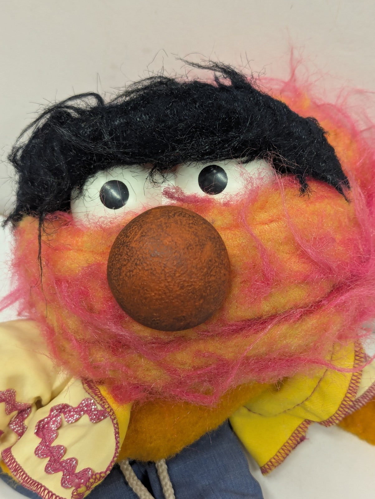 1978 Fisher Price Jim Henson The Muppets Animal Drummer 26" Hand Puppet #854