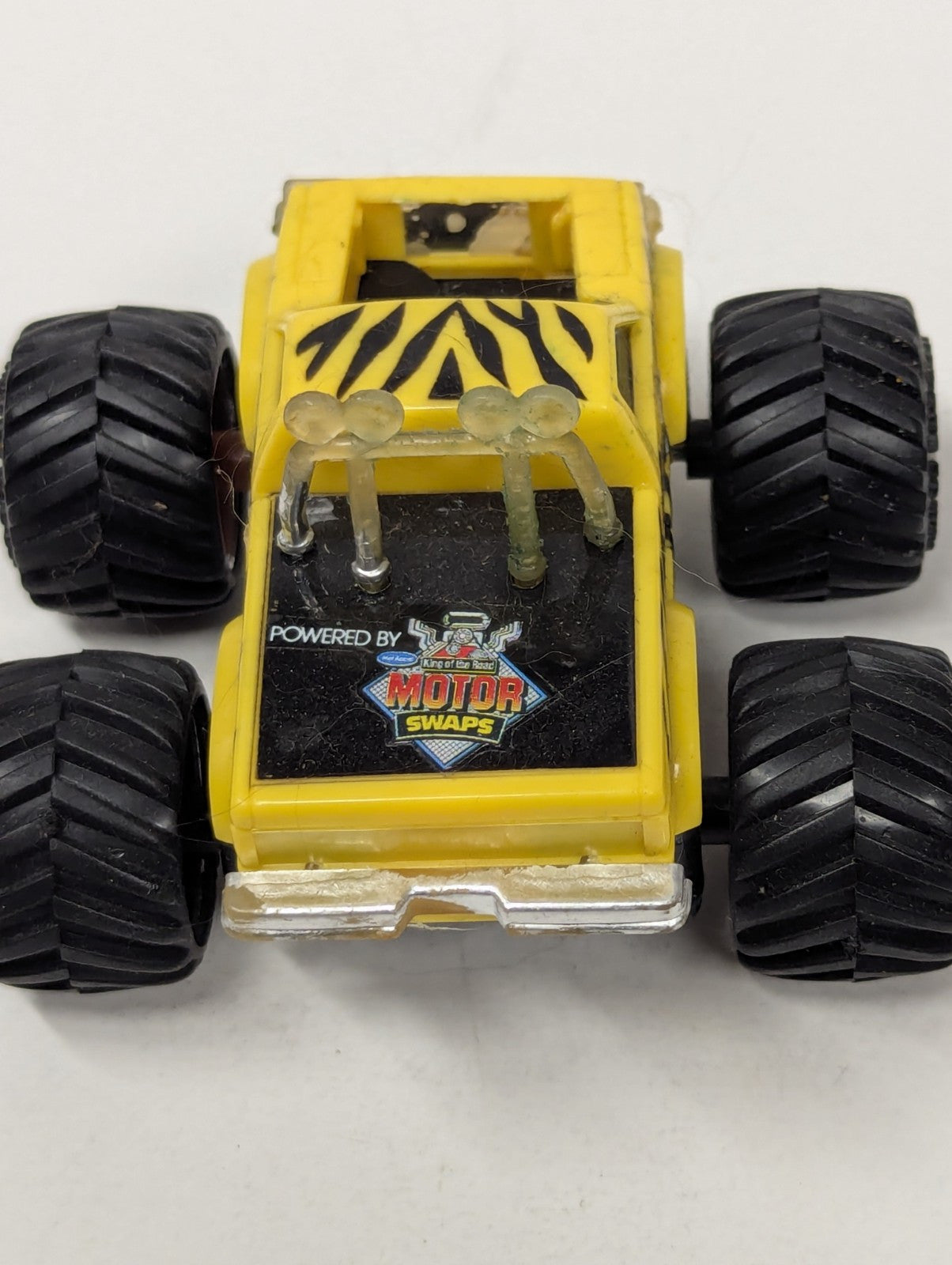 1989 Motor Swaps Monster Truck Yellow Toy Car