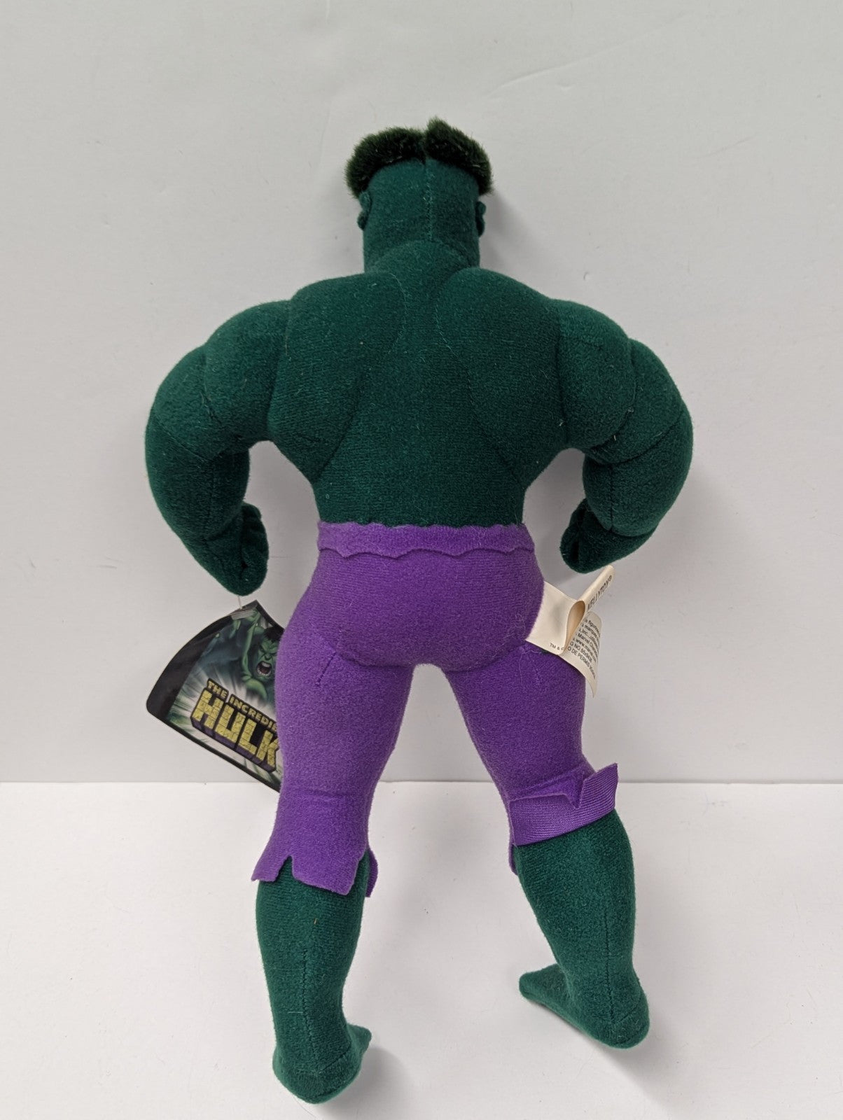 2002 THE INCREDIBLE HULK - 15” Kellytoy Plush - Marvel Plush NWT