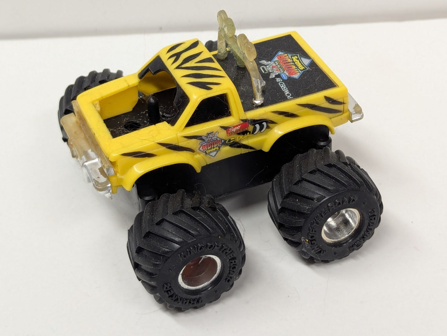 1989 Motor Swaps Monster Truck Yellow Toy Car