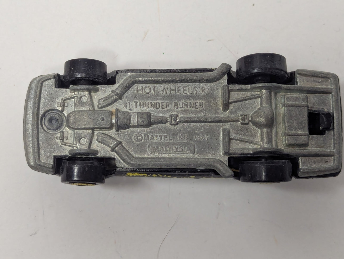 1982 Hot Wheels '81 Thunder Burner The Black Knight Thunderbird Car 1:64