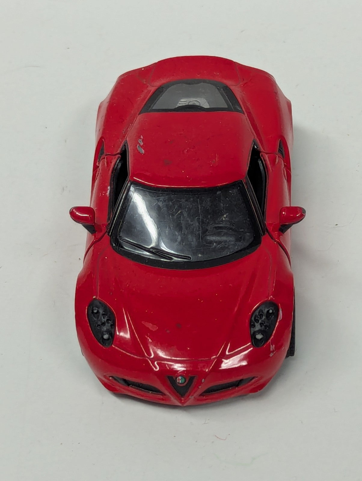 Motormax 1/24 - Alfa Romeo 4C Red Sports Car Diecast Scale Model Car