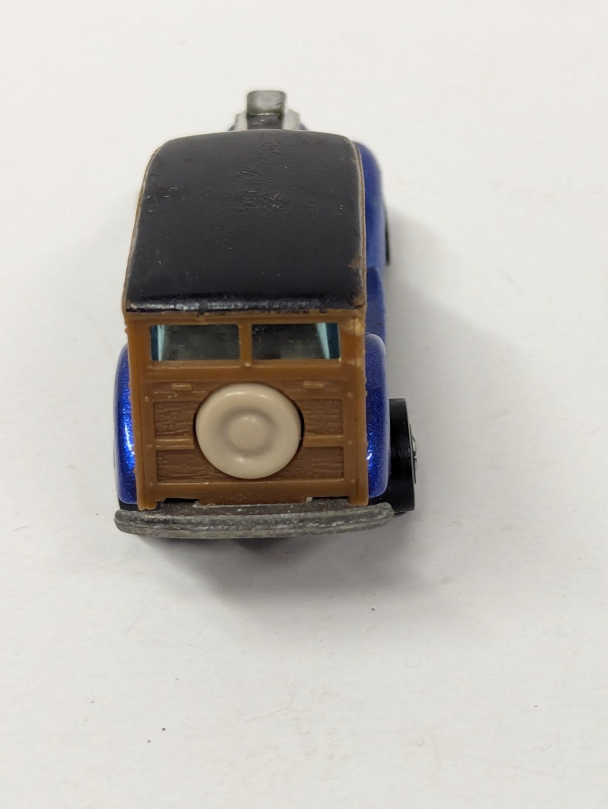 Vintage 1979 Hot Wheels Hi-Rakers Diecast 1/64 Blue 40's Woody Wagon Hot Rod HK