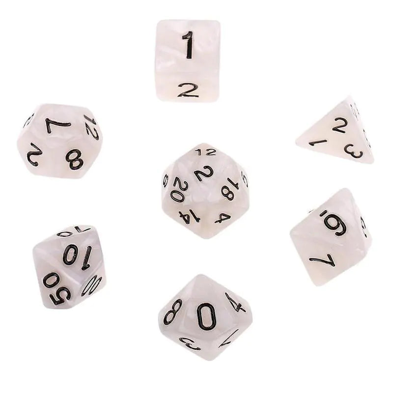 Glow in The Dark Dice Set (D20)