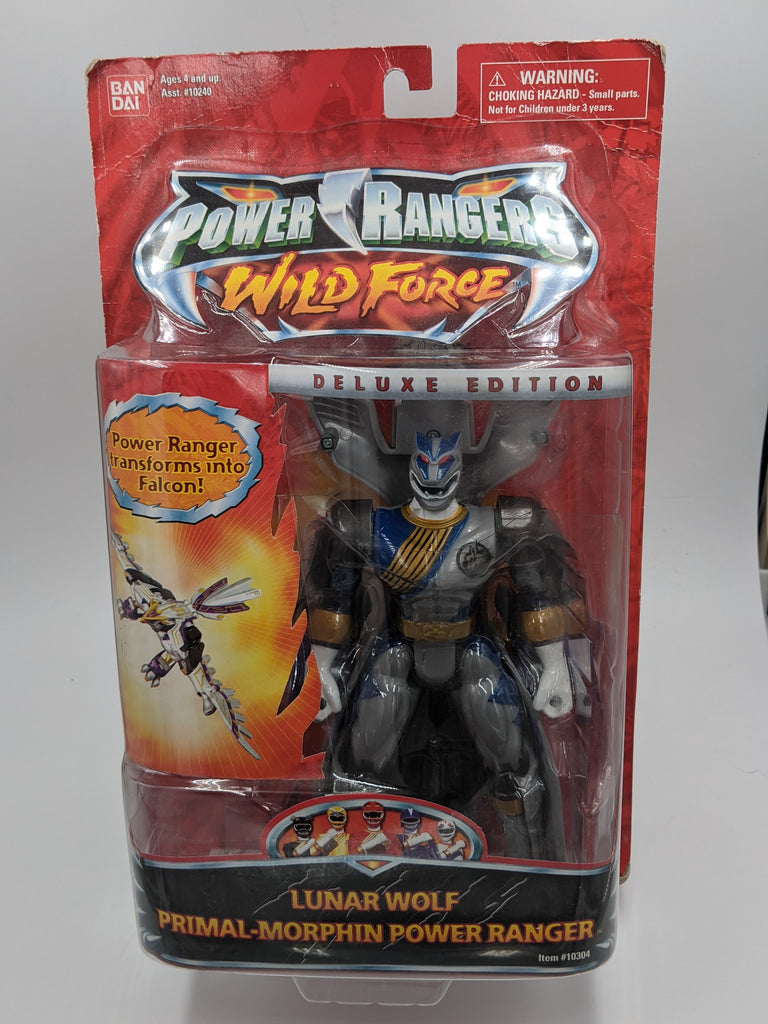 Vintage Power Rangers Wild Force Lunar Wolf Morphin Ranger MOC
