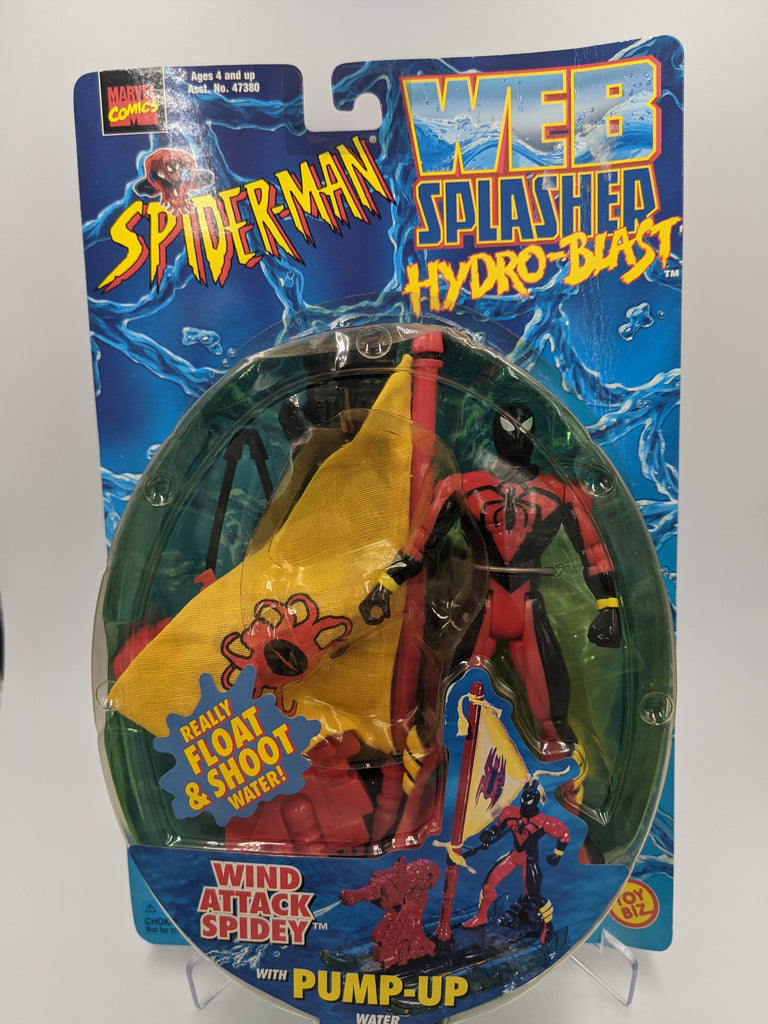 Spiderman Toybiz Web Splashers Wind Attack Spidey MOC