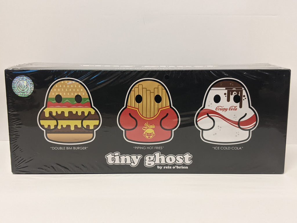 Tiny Ghost JUNK FOOD 3 Pack Vinyls RARE MISB